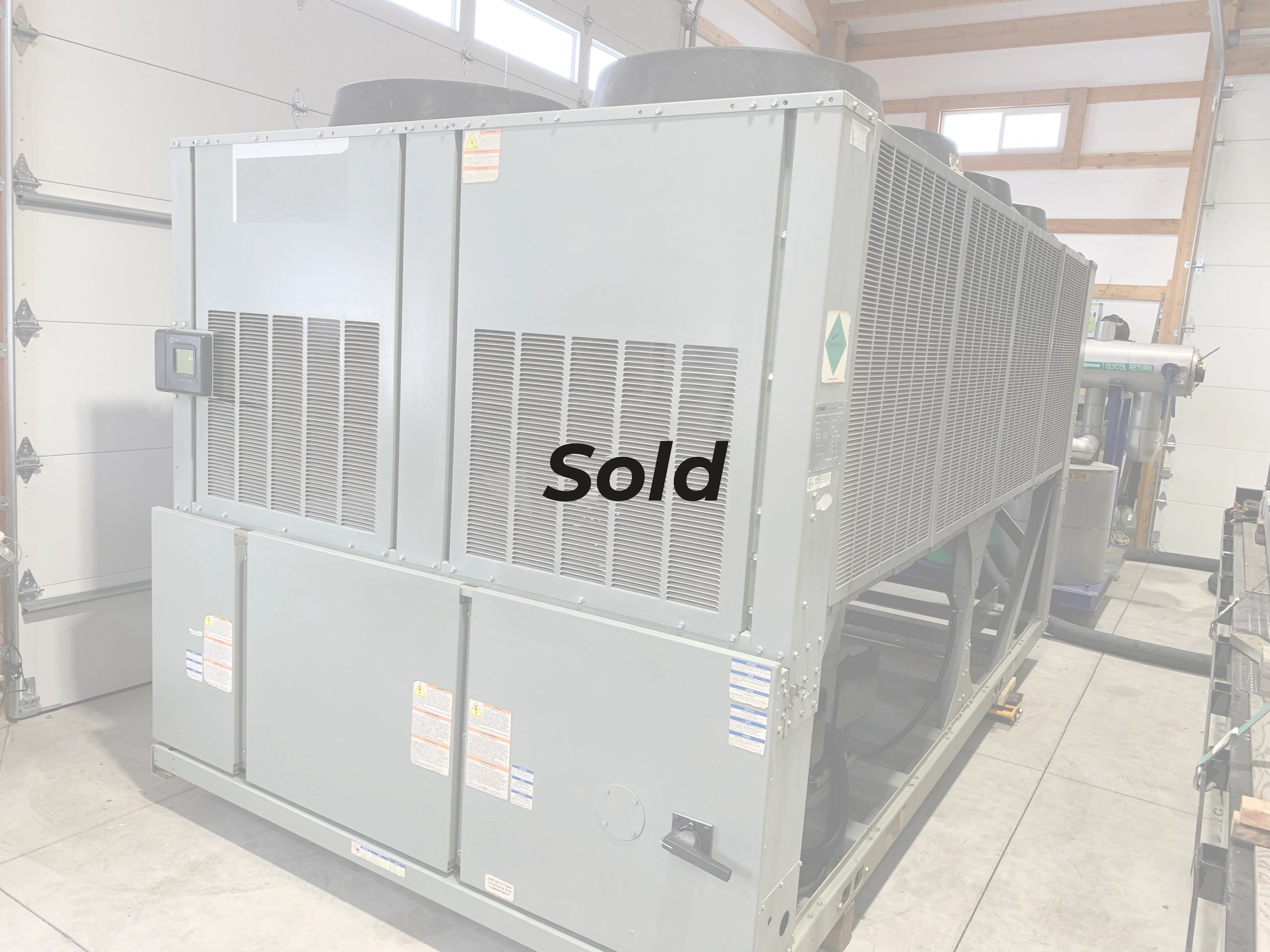 100 Ton 2010 Trane CGAM Air-Cooled Chiller