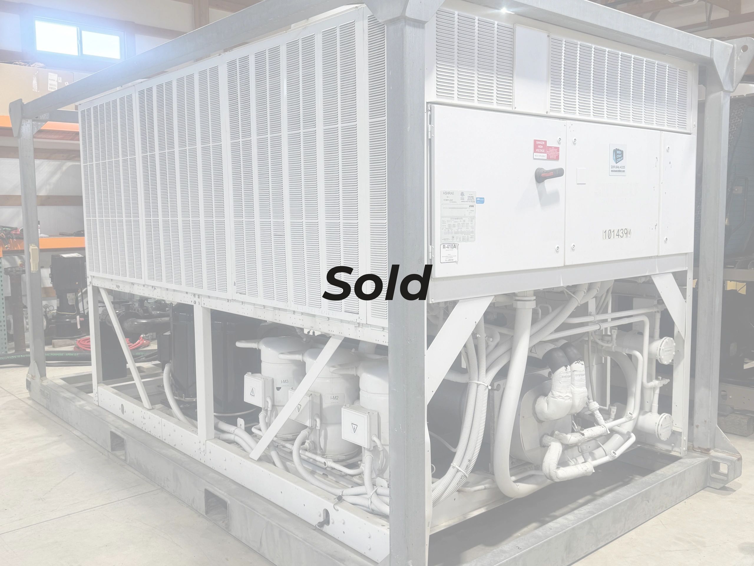 100 Ton 2017 York YLAA Air-Cooled Chiller