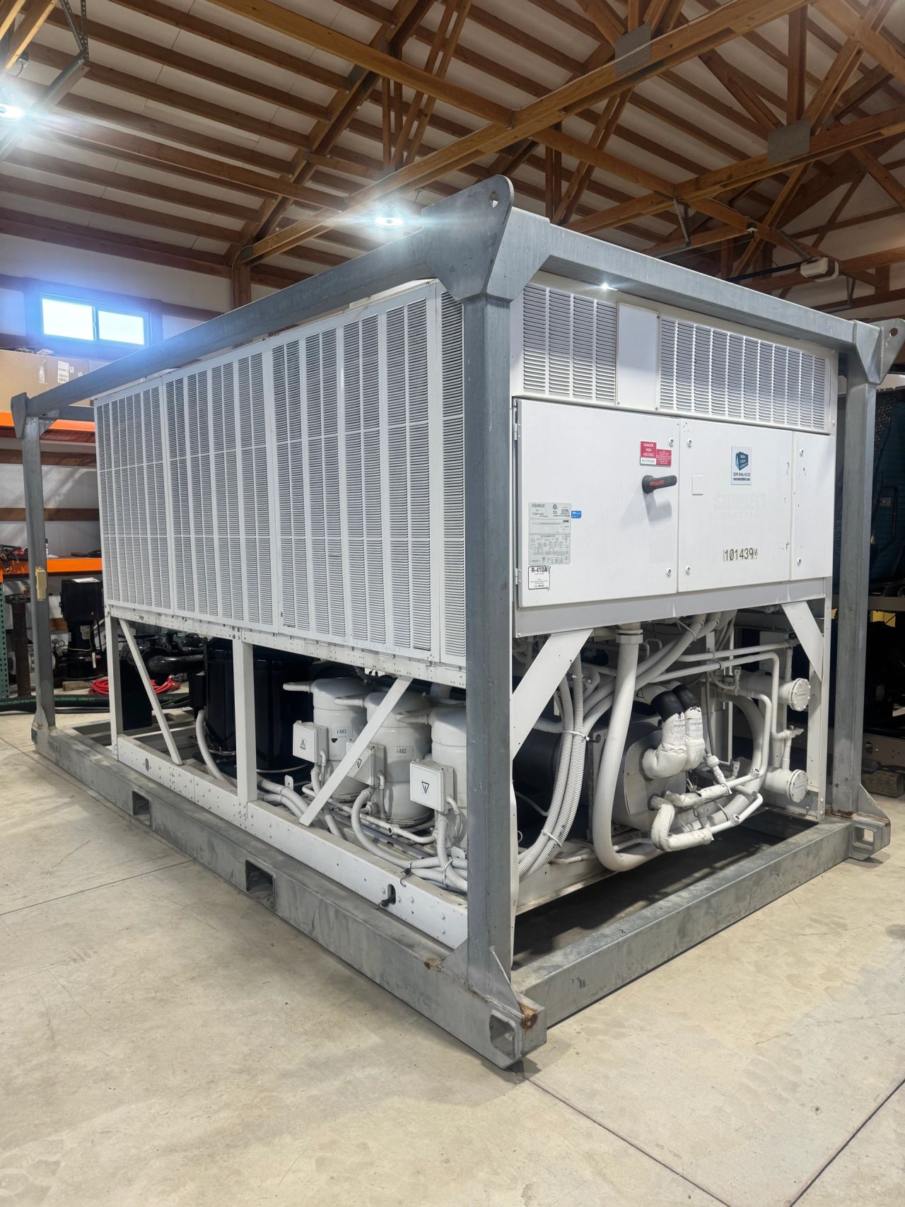 100 Ton 2017 York YLAA Air-Cooled Chiller