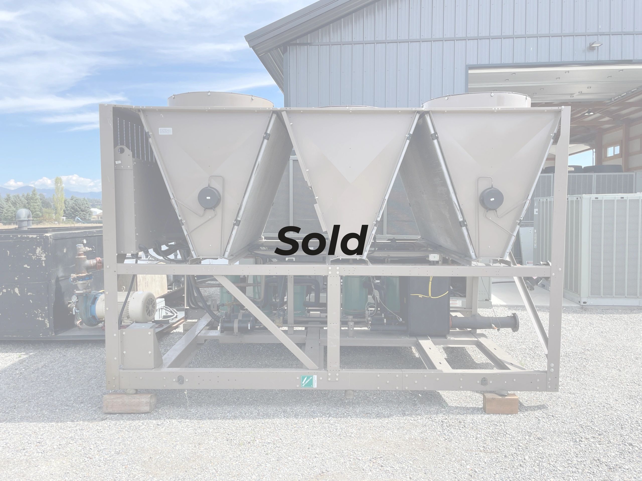 100 Ton 2018 York YLAA Air-Cooled Chiller