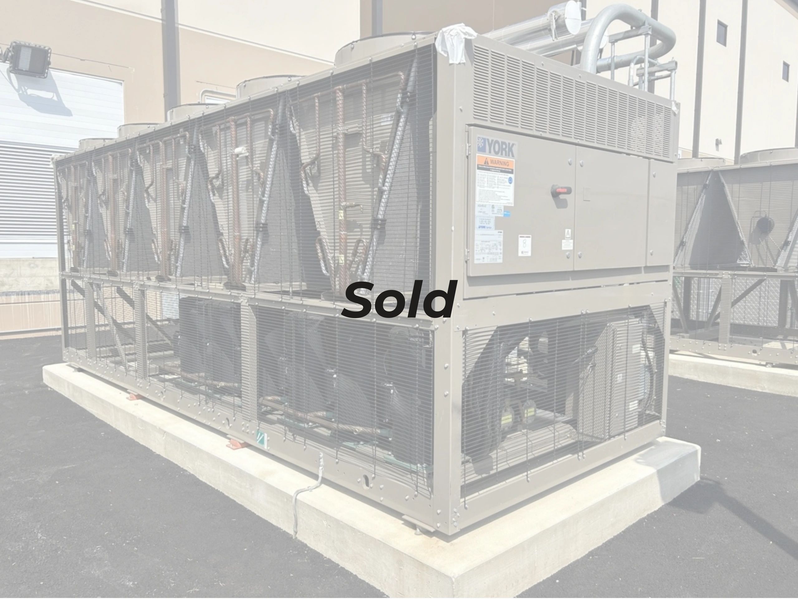 170 Ton 2023 York YLAA Air-Cooled Chiller