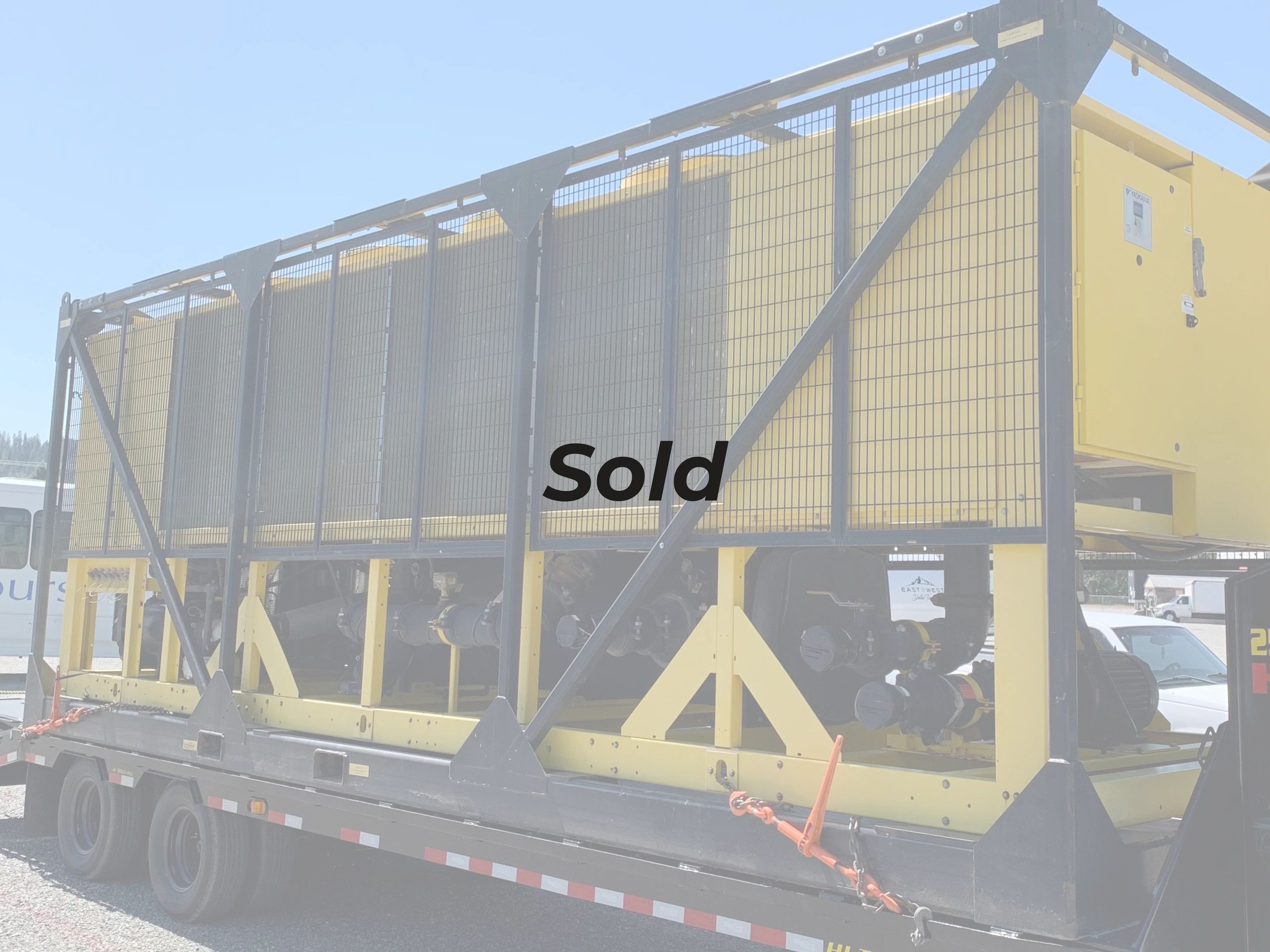 207 Ton 2012 York YCIV VSD Air-Cooled Chiller
