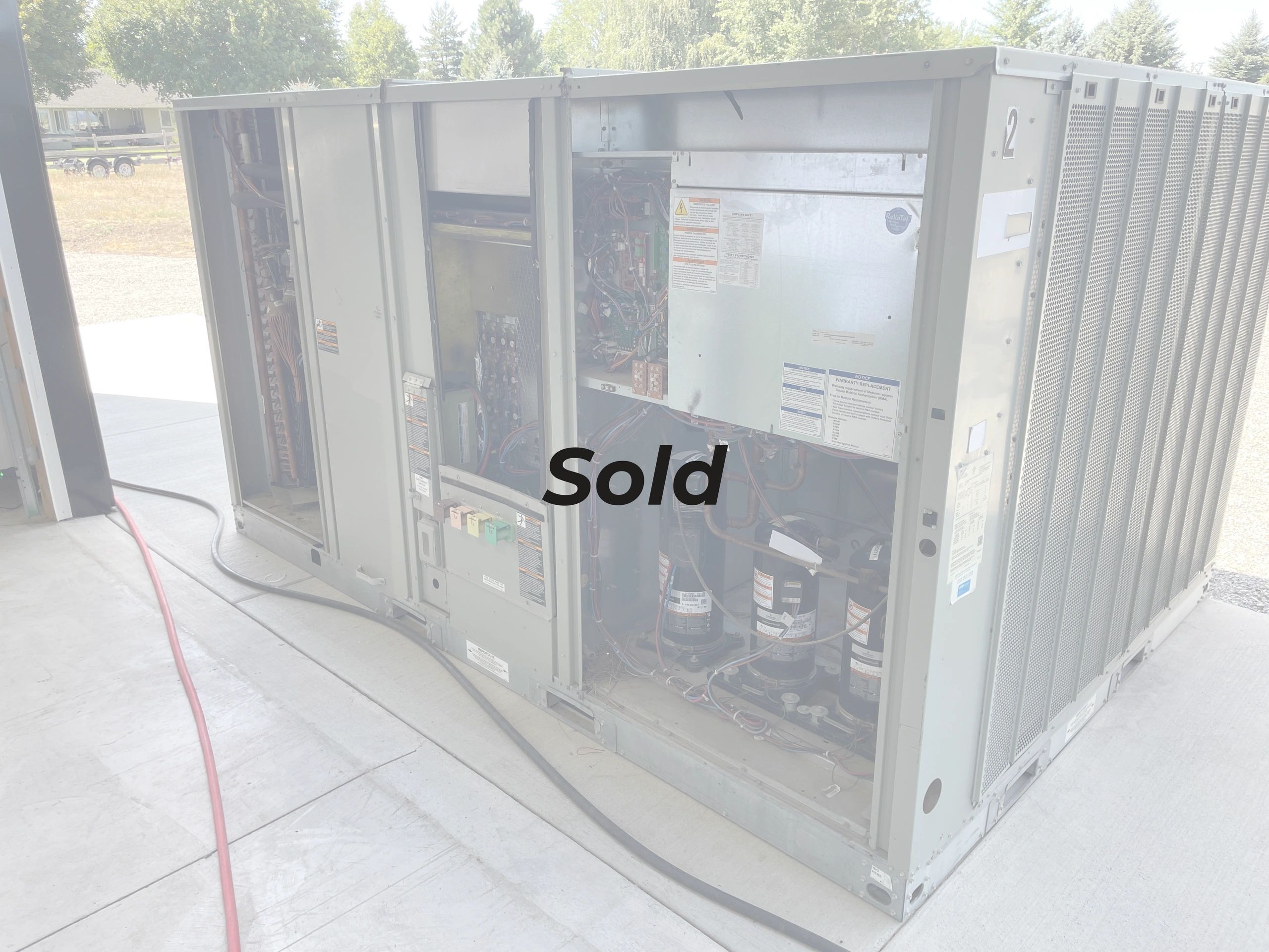 25 Ton 2018 Trane Package Unit w/ Strip Heat