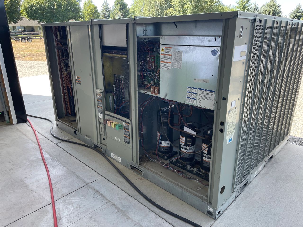 25 Ton 2018 Trane Package Unit w/ Strip Heat
