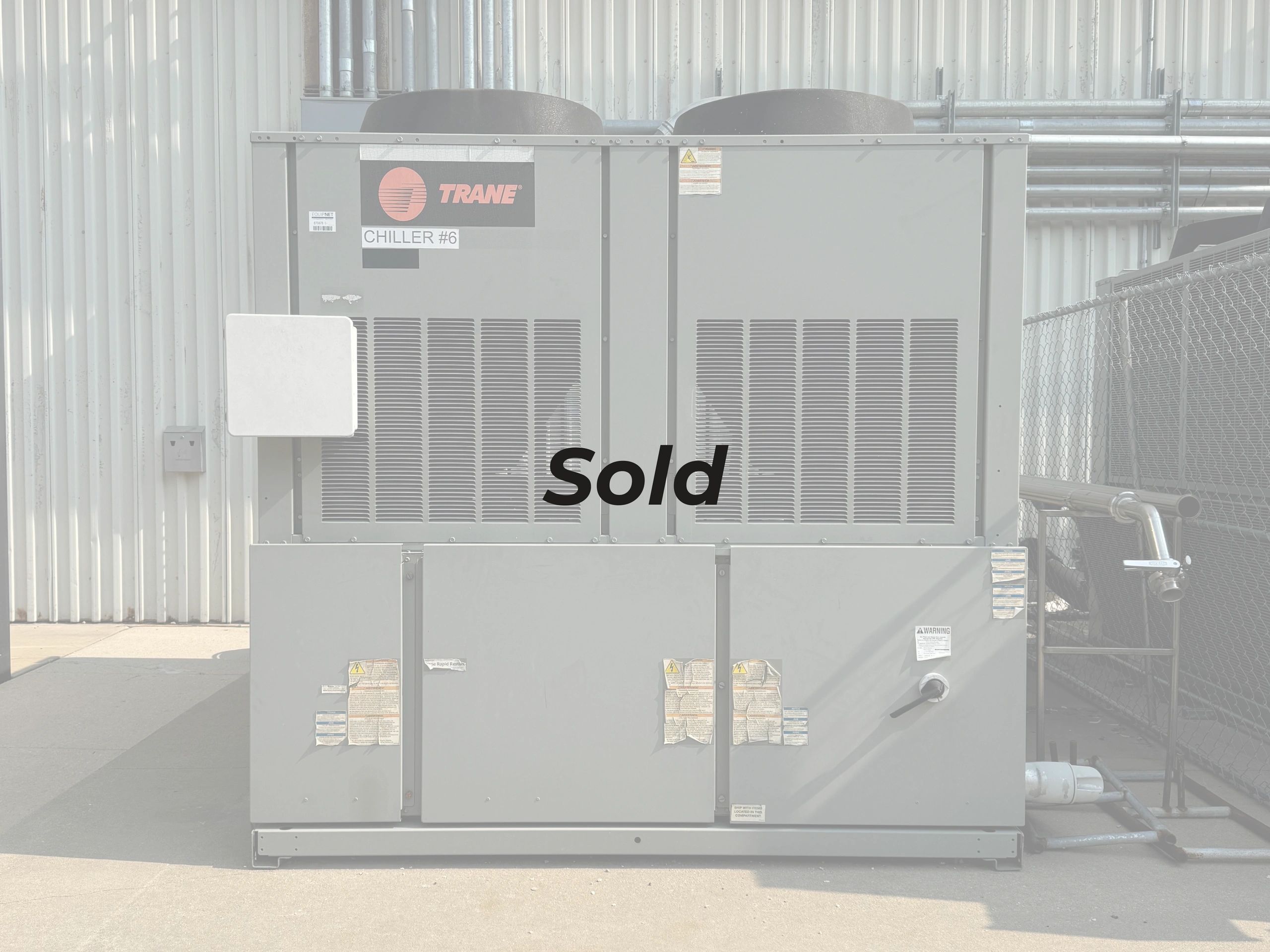 80 Ton 2013 Trane CGAM Air-Cooled Chiller